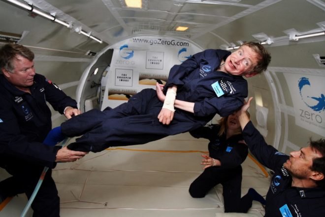Stephen Hawking, Stephen Hawking Zero Gravity, Stephen Hawking Zero Gravity Flight