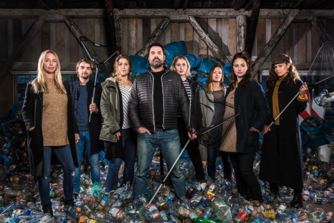 Plastic Whale, Amsterdam, plastic, plastic fishing, plastic fishing company, waste, trash, team