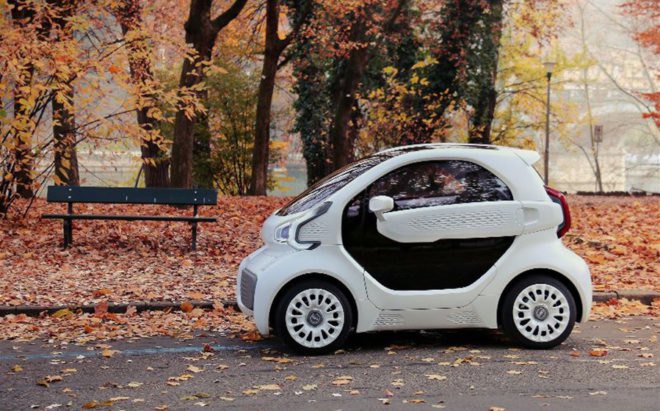 XEV, Polymaker, 3D-printed car, LSEV, electric car, electric vehicles, urban cars, cheap cars, tiny cars, green cars, 3D-printing, green auto