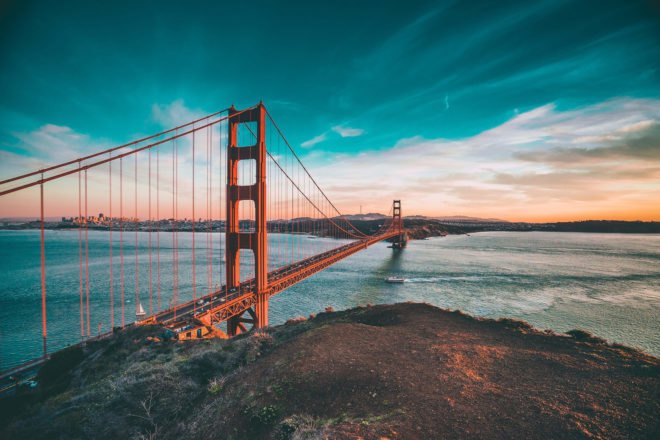 San Francisco, Bay Area, Golden Gate, Golden Gate Bridge, city, bridge, landscape