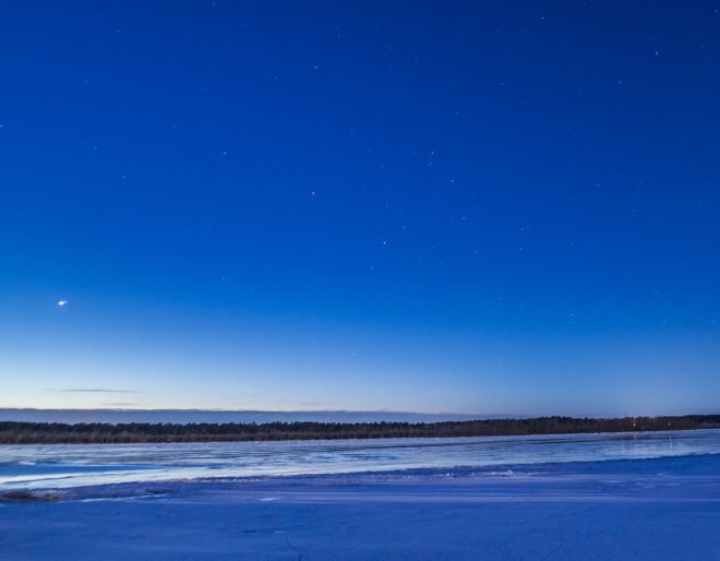 Maine, planets, Venus, Mars, Saturn, stars