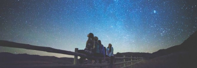 Stars, stargazing, night sky, night, women, girls, nature
