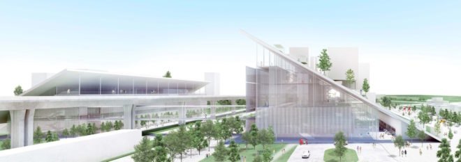 Taoyuan Museum of Art by Riken Yamamoto & Field Shop, Taoyuan Museum of Art, green roofed art museum, Taiwan art museum architecture, Taoyuan Museum of Art competition, Taoyuan Museum of Art HSR, The Hill Taoyuan Museum of Art, The Hill by Riken Yamamoto & Field Shop