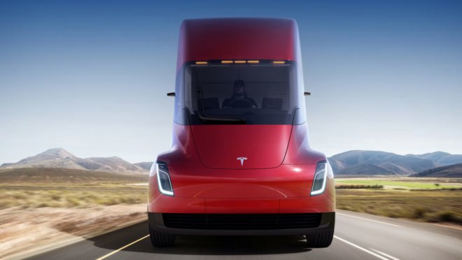 Tesla Semi, Tesla, Semi, semi truck, truck, driving, trucker, driver