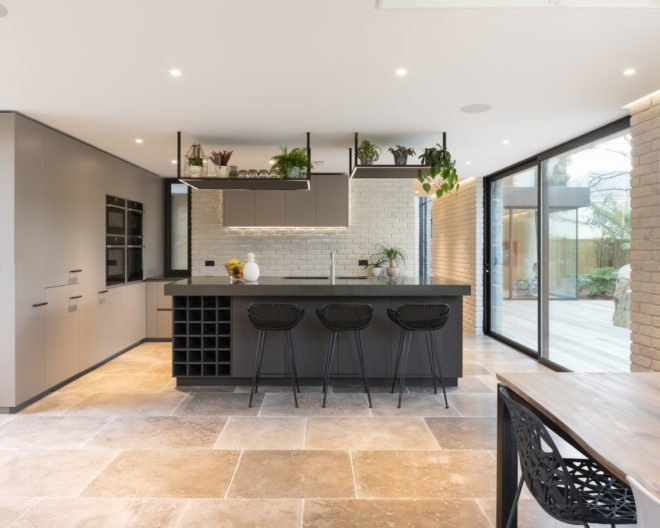 The Glade by DLM Architects, The Glade Guernsey, Guernsey contemporary architecture, Guernsey sustainable architecture, living wall clad home in Guernsey, recycled materials in home construction Guernsey, St Peter Port contemporary architecture,