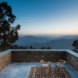 The Kumaon by Zowa Architects, The Kumaon in Uttarakhand, The Kumaon in India, The Kumaon hotel, Indian Himalayas rustic hotel, bamboo clad concrete buildings, bamboo clad hotels, rainwater harvesting hotel