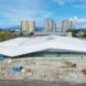 UBC Aquatic Center by MJMA, UBC Aquatic Center LEED Gold, LEED Gold aquatic center, LEED swimming center, University of British Columbia aquatics center, sustainable swimming facility, sustainable water reuse for pools, rainwater collection ad reuse for aquatics center