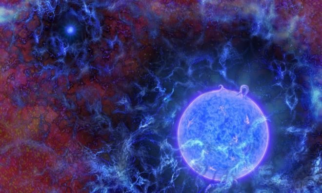 stars, early stars, early universe, the first stars