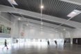 Ørestad City sports center by NORD Architects, Ørestad City sports facility, Ørestad City new architecture, green roofed sports center, timber clad architecture in Ørestad City, contemporary timber public architecture, Copenhagen sports center,