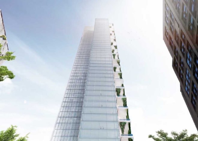 29th and 5th by BIG, 29th and 5th skyscraper, 3 West 29th St Manhattan, 2 West 29th Street skyscraper, LEED office skyscraper, LEED skyscrapers in NYC, glass curtain wall architecture New York City,
