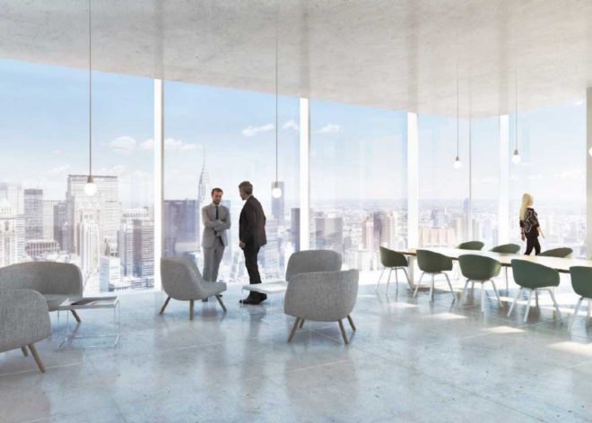 29th and 5th by BIG, 29th and 5th skyscraper, 3 West 29th St Manhattan, 2 West 29th Street skyscraper, LEED office skyscraper, LEED skyscrapers in NYC, glass curtain wall architecture New York City,