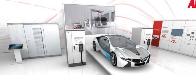 ABB develops electric car charging technology