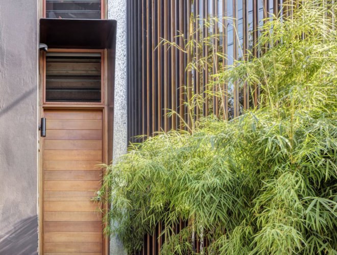 Aquas Perma Solar Firma, CplusC Architectural Workshop, green renovation, carbon-positive house, vertical gardens, solar power, rainwater collection, courtyard, aquaponics, vegetable garden, urban farming, green architecture, Sydney