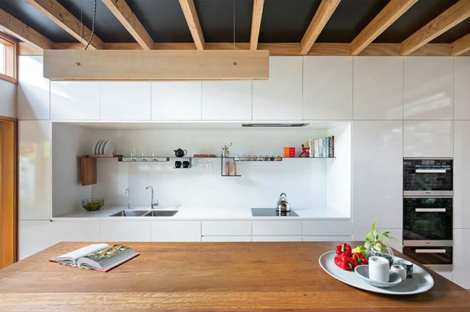 Aquas Perma Solar Firma, CplusC Architectural Workshop, green renovation, carbon-positive house, vertical gardens, solar power, rainwater collection, courtyard, aquaponics, vegetable garden, urban farming, green architecture, Sydney