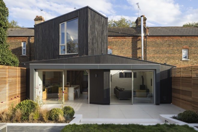 Original brick home with a rear extension