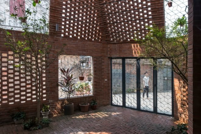 H&P Architects, Brick Cave, brick home, brick building, brick architecture