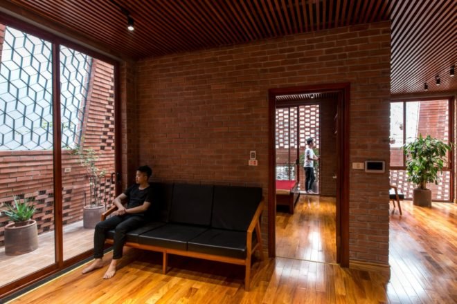 H&P Architects, Brick Cave, brick home, brick building, brick architecture