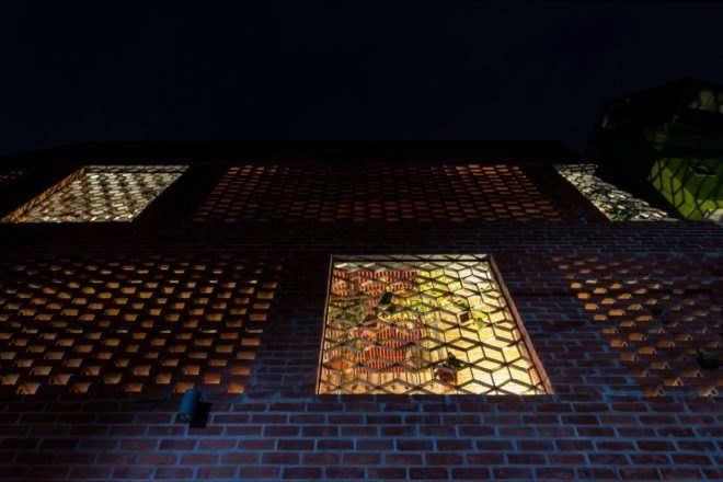 H&P Architects, Brick Cave, brick home, brick building, brick architecture