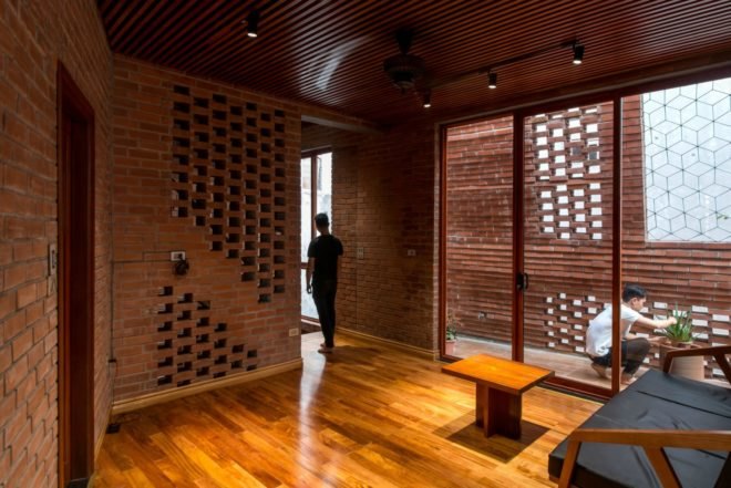 H&P Architects, Brick Cave, brick home, brick building, brick architecture