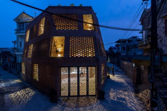 H&P Architects, Brick Cave, brick home, brick building, brick architecture