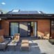 Roof terrace Brooklyn passive plus house by Baxt Ingui Architects