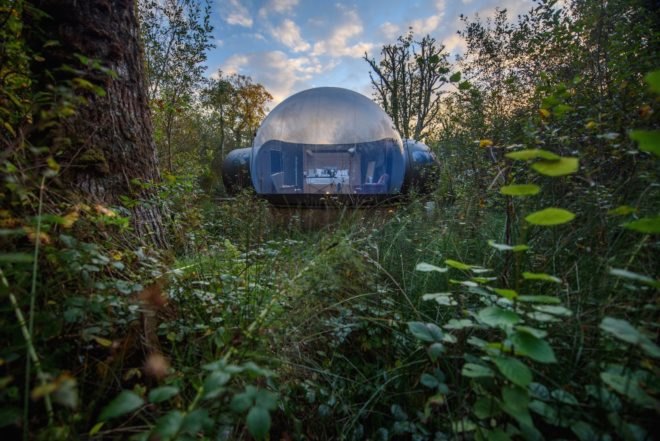 Bubbles Domes at Finn Lough, Bubble Domes in Northern Ireland, Bubble Domes forest, Bubble Domes Ireland, Dome Experience Bubble Domes, Dome Experience Finn Lough, digital detox Ireland, Ireland glamping, Fermanagh resort