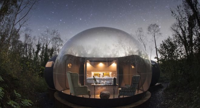 Bubbles Domes at Finn Lough, Bubble Domes in Northern Ireland, Bubble Domes forest, Bubble Domes Ireland, Dome Experience Bubble Domes, Dome Experience Finn Lough, digital detox Ireland, Ireland glamping, Fermanagh resort