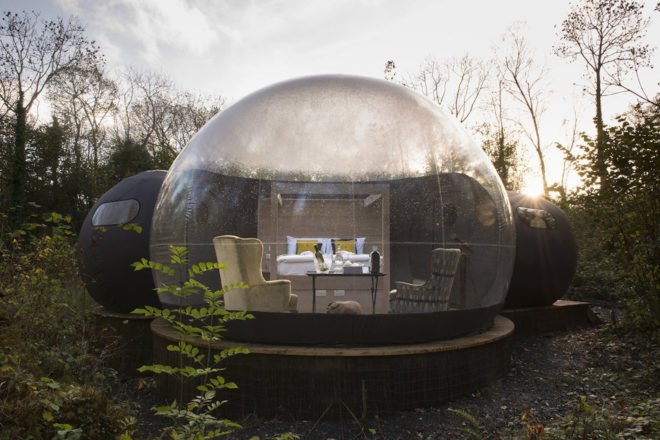 Bubbles Domes at Finn Lough, Bubble Domes in Northern Ireland, Bubble Domes forest, Bubble Domes Ireland, Dome Experience Bubble Domes, Dome Experience Finn Lough, digital detox Ireland, Ireland glamping, Fermanagh resort