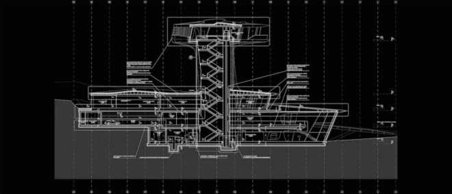 Intricate design of the home.