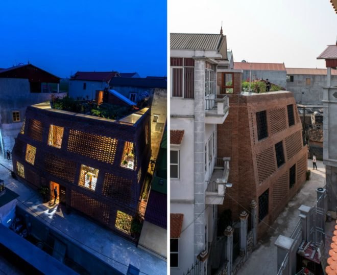 H&P Architects, Brick Cave, brick home, brick building, brick architecture