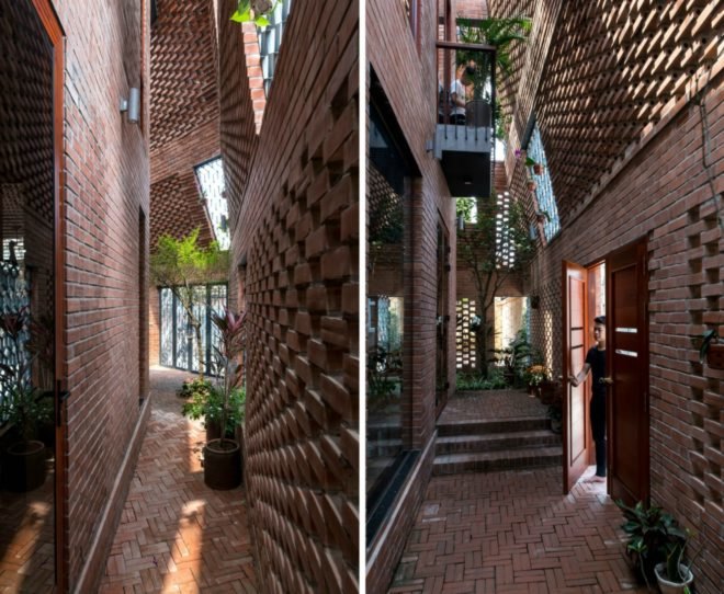 H&P Architects, Brick Cave, brick home, brick building, brick architecture