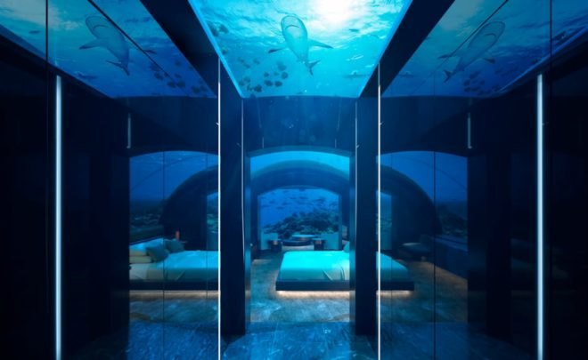 Conrad Maldives Rangali Island, underwater hotel room