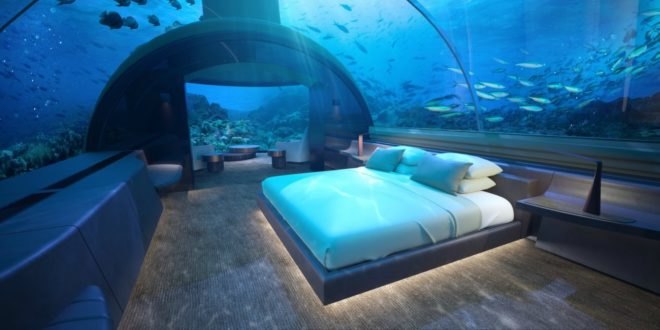 Conrad Maldives Rangali Island, underwater hotel room