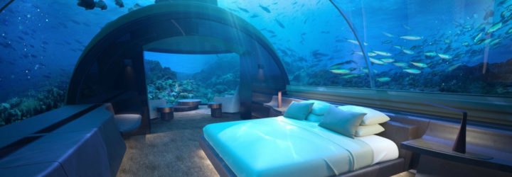 Conrad Maldives Rangali Island, underwater hotel room