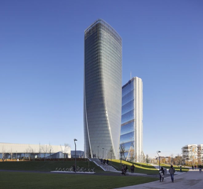 CityLife development Generali Tower by Zaha Hadid Architects