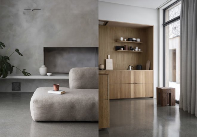 Gjøvik House by Norm Architects, Norway hygge architecture, hygge house architecture, Gjøvik House, timber-clad Norway modern architecture, natural material palette hygge