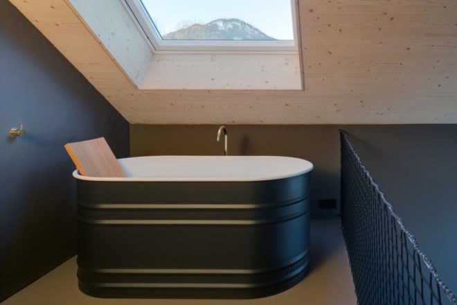 Gut Feeling, rental home, vacation house, off-grid house, self-sufficient house, timber, Germany, Markus Eck, green architecture, heat pump, heat recovery system, terraces, solar panels