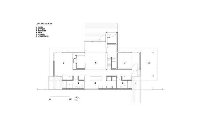 Level 1 floor plan