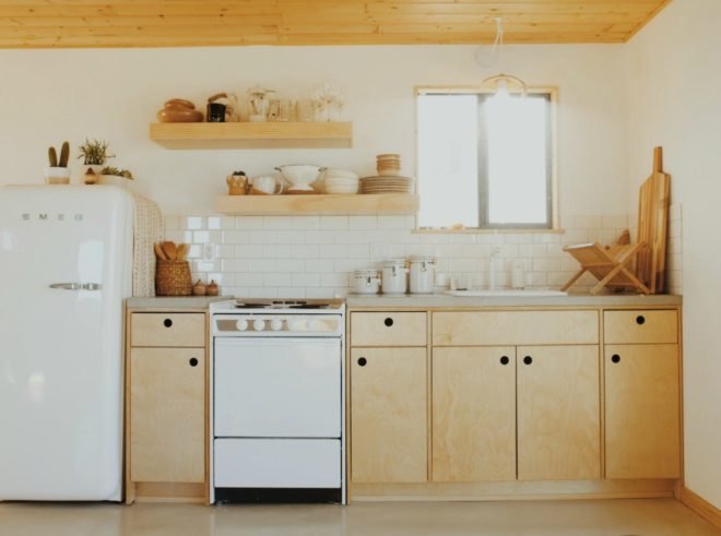 kitchen, cabin kitchen, renovated kitchen, dishwasher, cupboards
