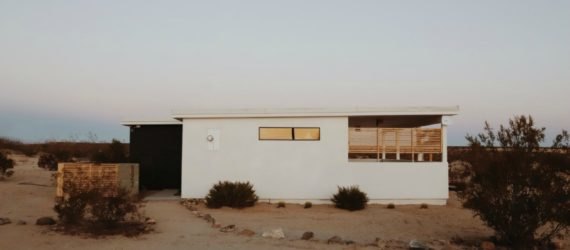 joshua tree cabin, cabin, desert