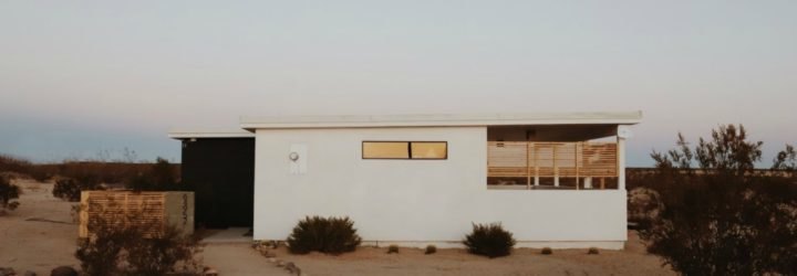 joshua tree cabin, cabin, desert
