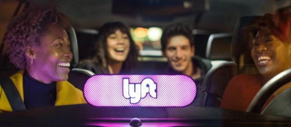 Lyft, rideshare, ridesharing, ride, woman, man, car