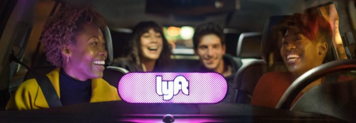 Lyft, rideshare, ridesharing, ride, woman, man, car