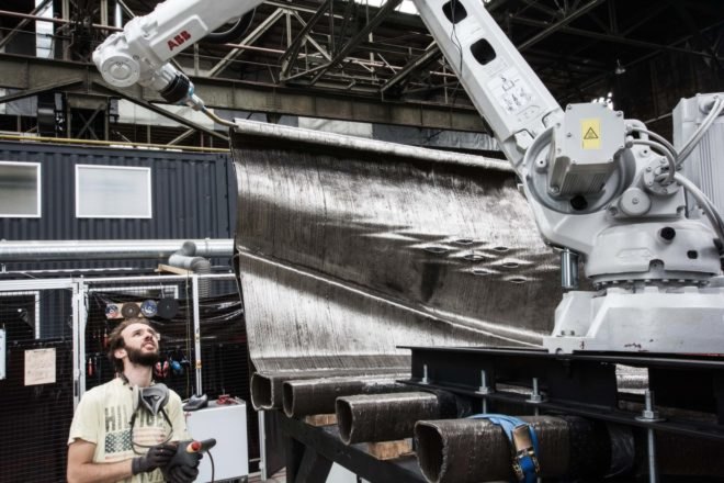 MX3D, MX3D Bridge, Bridge, 3D-printed bridge, 3D-printed, steel, stainless steel, robot