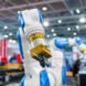 A robotic arm.