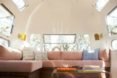 The interior space of the Isla Modern Caravan.
