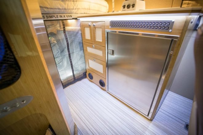 Kitchen in the Outside Van Powerstation