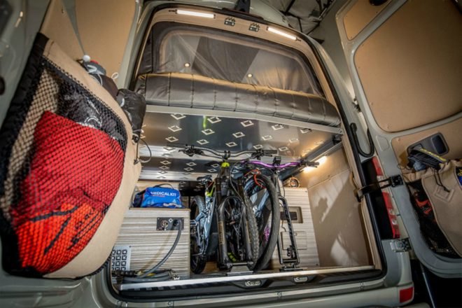 Bike Storage in the Outside Van Powerstation.