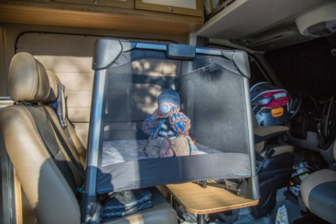 Family friendly features in the Outside Van Powerstation