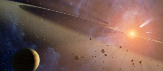 Space, Epsilon Eridani, planetary system, planets, outer space, deep space